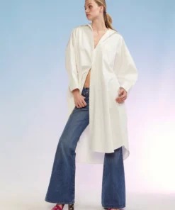 Cynthia Rowley Oversized Shirt Dress