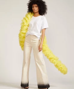 Cynthia Rowley Tulle Boa