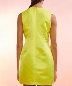 Cynthia Rowley Crystal Fitted Shift Dress Dresses